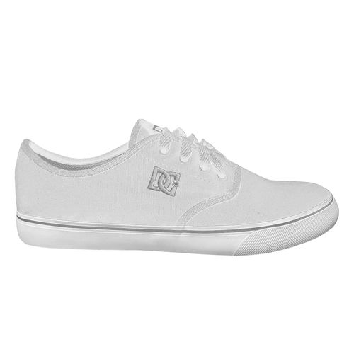 Tênis DC Shoes District White/Grey/White
