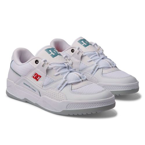 Tênis DC Shoes Construct Imp White/Red/Grey