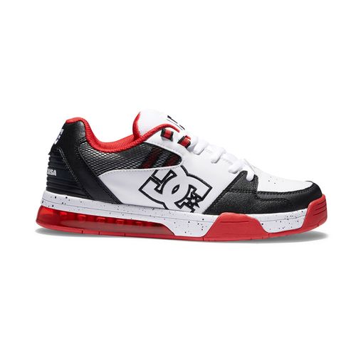 Tênis DC Shoes Versatile Le Imp White/Black/Athletic Red