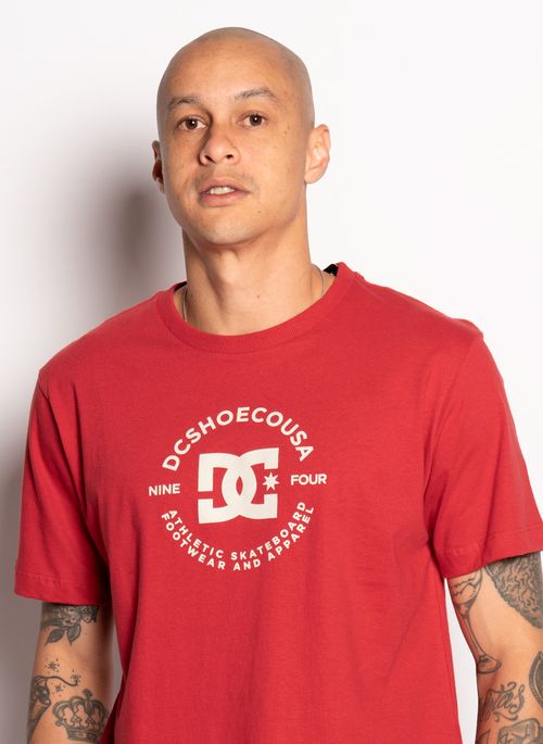 Camiseta DC Shoes M/C Star Pilot Color Vermelho