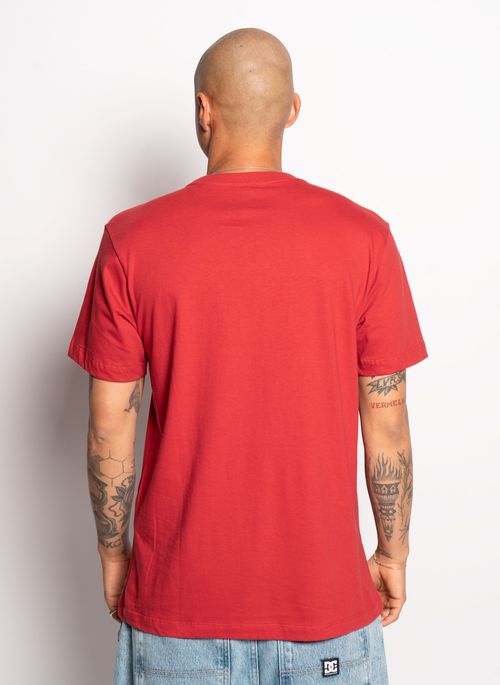 Camiseta DC Shoes M/C Star Pilot Color Vermelho