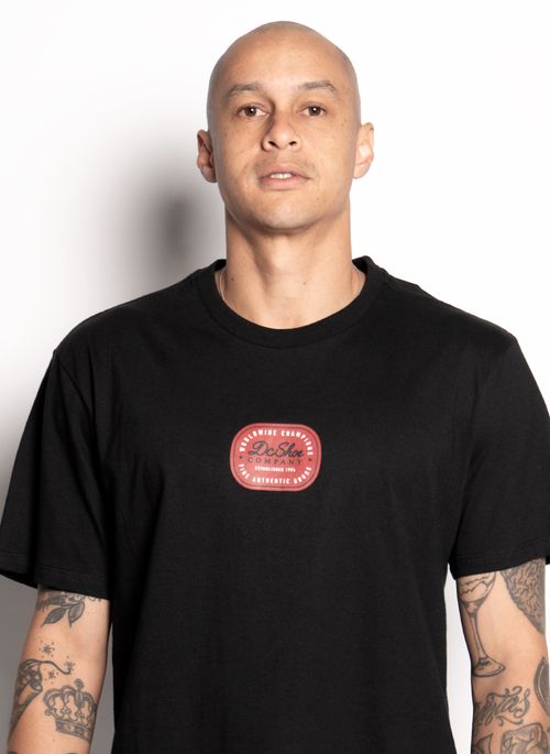 Camiseta Dc Shoes M/C Label It Preto