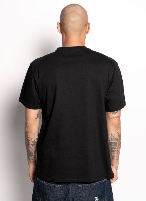 Camiseta Dc Shoes M/C Label It Preto