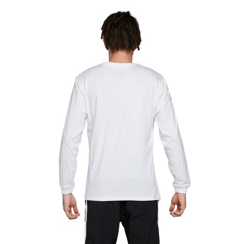 Camiseta DC Shoes M/L Minimal Stripe Branco