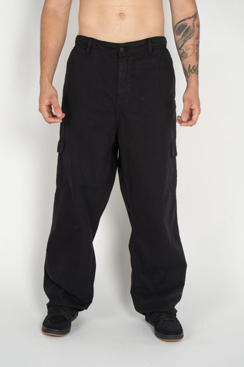 Calça Cargo Dc Shoes BaGGy Twill Preto