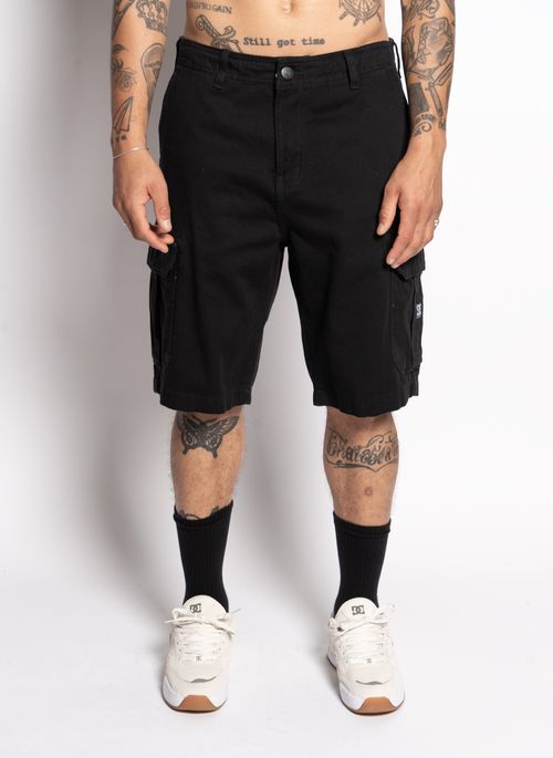 Bermuda DC Shoes Worker Cargo Preto