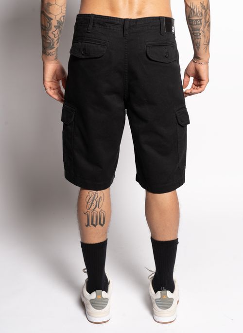 Bermuda DC Shoes Worker Cargo Preto