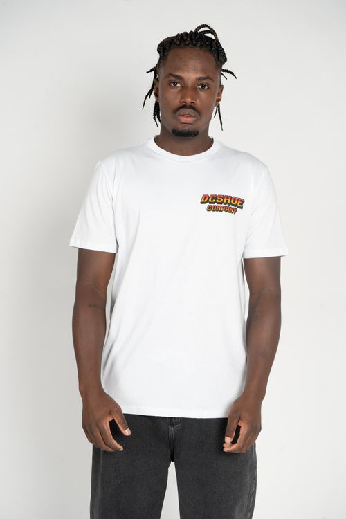 Camiseta DC Shoes M/C Two Bit Branco