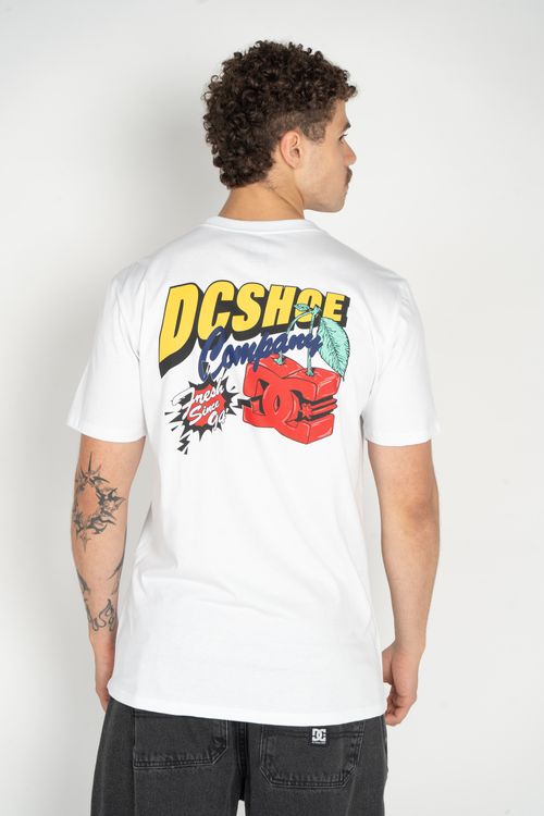 Camiseta DC Shoes M/C Cherry Pop Branco