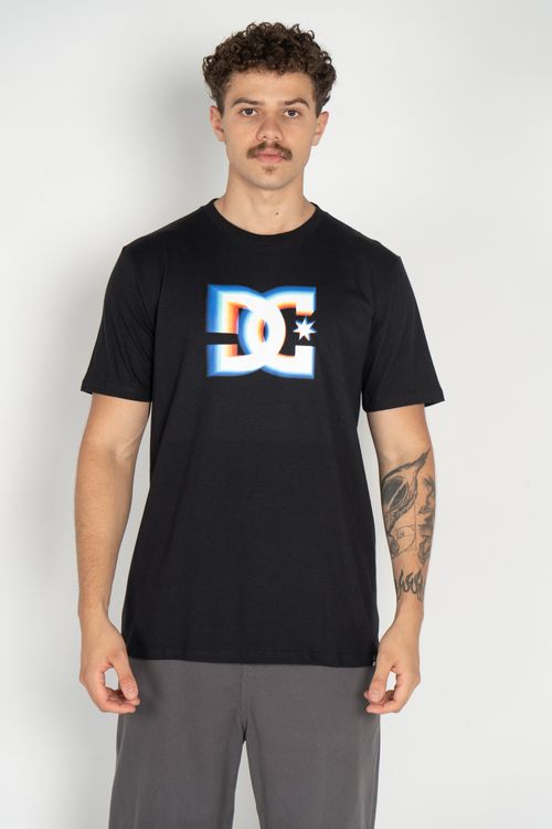 Camiseta DC Shoes M/C Tracer Star Preto