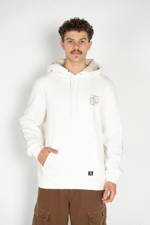 Moletom DC Shoes Fech Fusion Branco