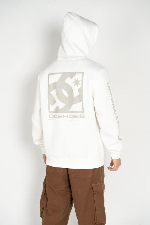 Moletom DC Shoes Fech Fusion Branco