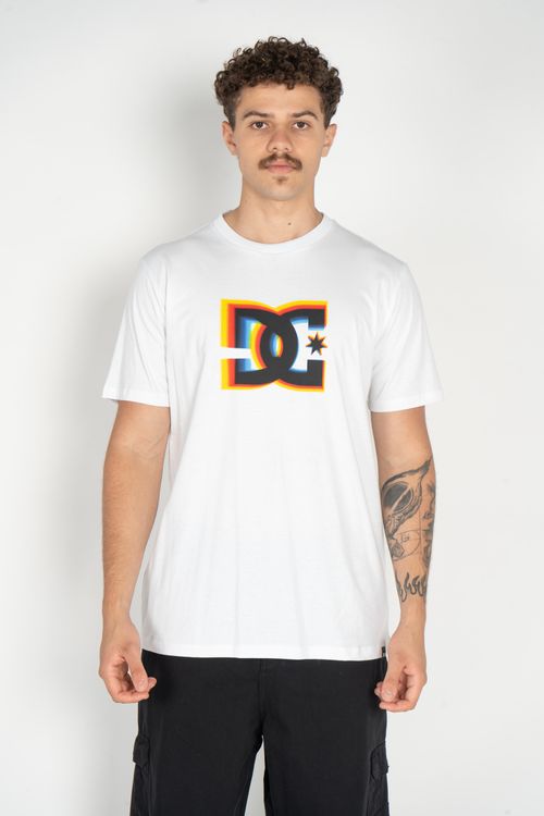 Camiseta DC Shoes M/C Tracer Star Branco