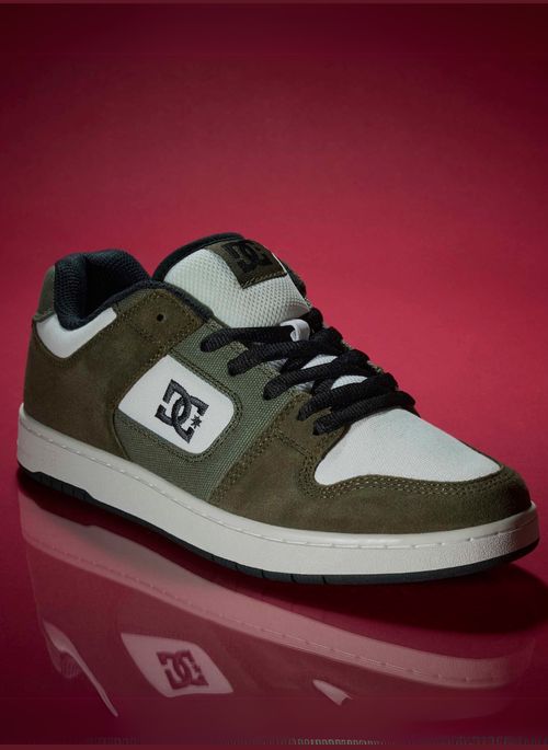 Tênis DC Shoes Manteca 4 Imp Khaki/Dk Olive