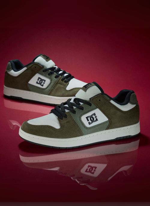 Tênis DC Shoes Manteca 4 Imp Khaki/Dk Olive