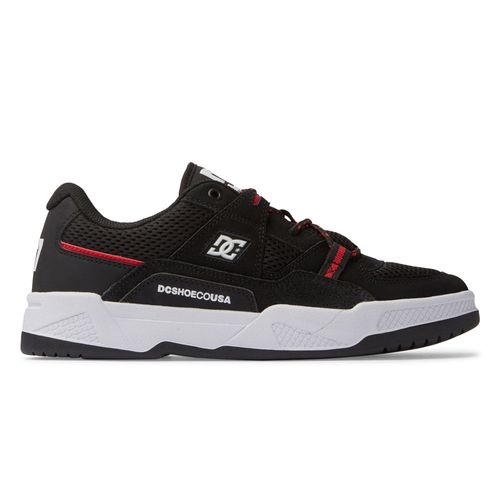 Tênis DC Shoes Construct Imp Black/Hot Coral