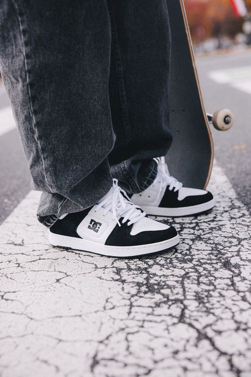 Tenis Dc Manteca 4 Imp White/Black