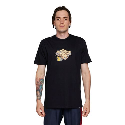 Camiseta DC Shoes M/C Handmade Preto