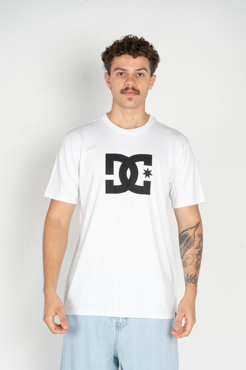 Camiseta DC Shoes M/C Dc Star Ps Preto