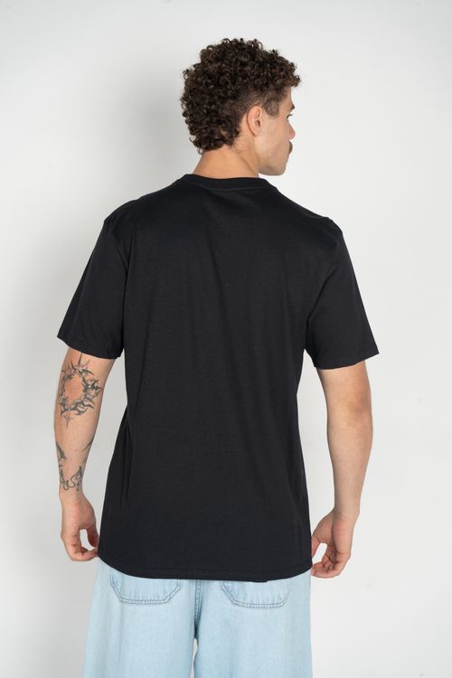 Camiseta DC Shoes M/C Dc Corpo Fb Preto