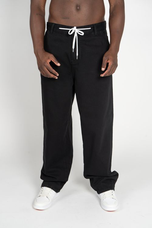 Calca DC Shoes Worker Baggy Twill Preto