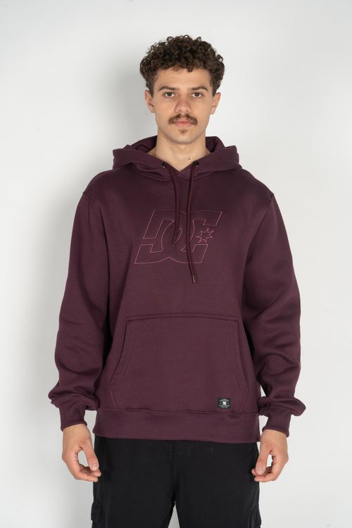 Moletom DC Shoes Fech Pallet Bordo