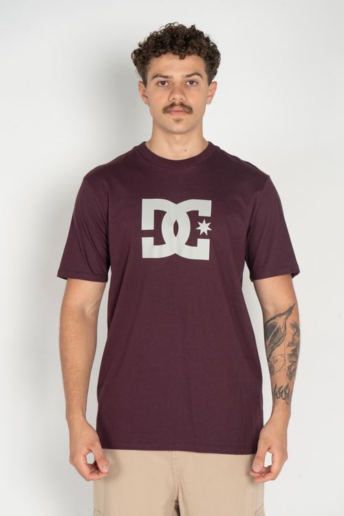 Camiseta DC Shoes M/C Dc Star Bordo