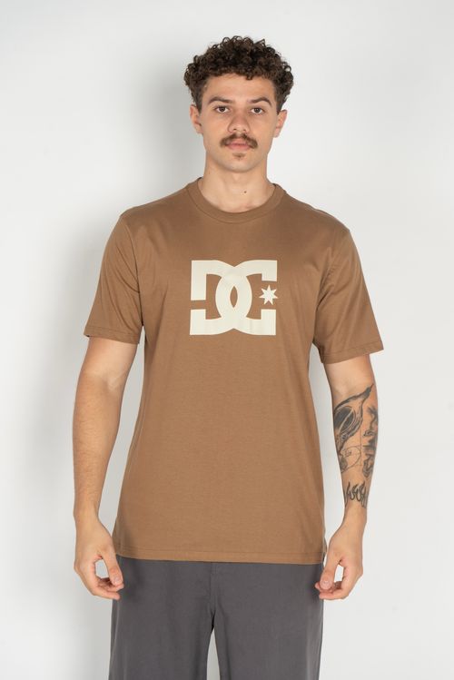 Camiseta DC Shoes M/C Dc Star Marrom