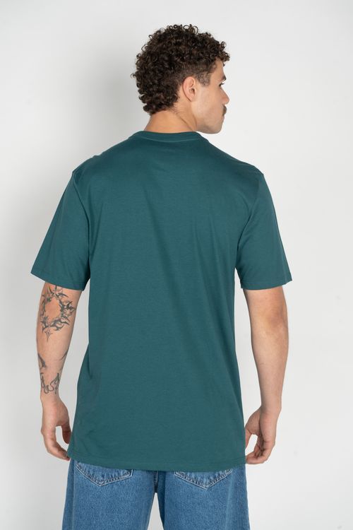 Camiseta DC Shoes M/C Dc Corpo Fb Petroleo