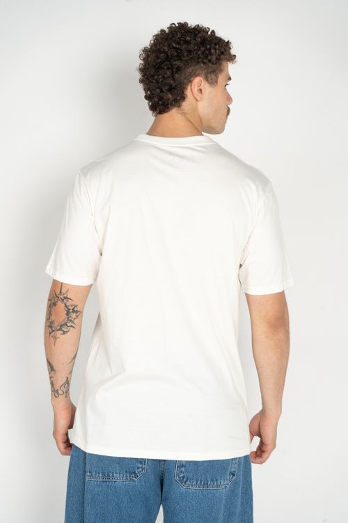 Camiseta DC Shoes M/C Dc Corpo Fb Snow White