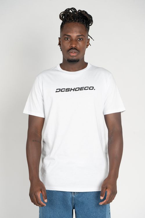 Camiseta DC Shoes M/C Whereabouts Branco