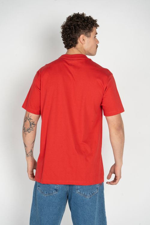 Camiseta DC Shoes M/C Hoops Vermelho