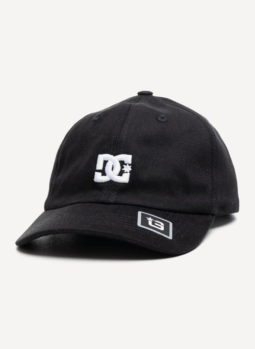 Bone DC Shoes Benchwarmer Strapback Preto