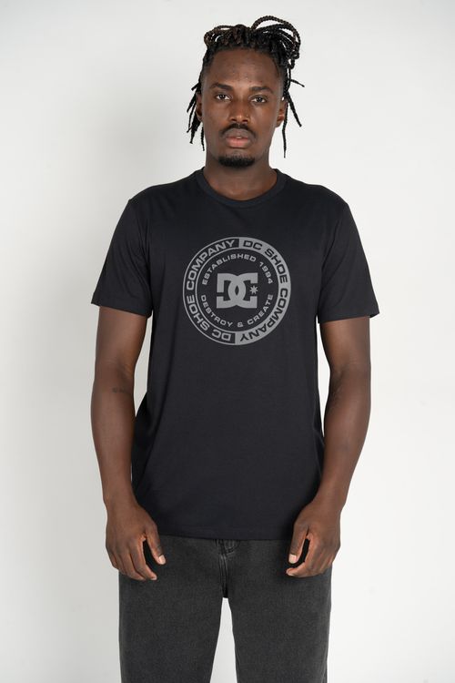 Camiseta DC Shoes M/C Dc Corpo Preto