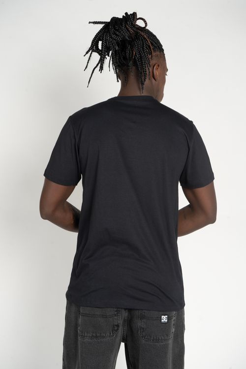 Camiseta DC Shoes M/C Dc Corpo Preto