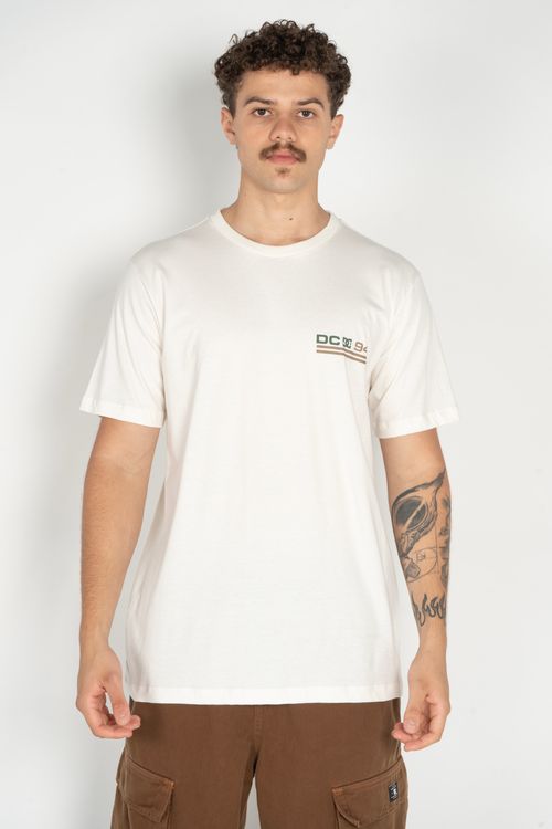 Camiseta DC Shoes M/C True North Snow White