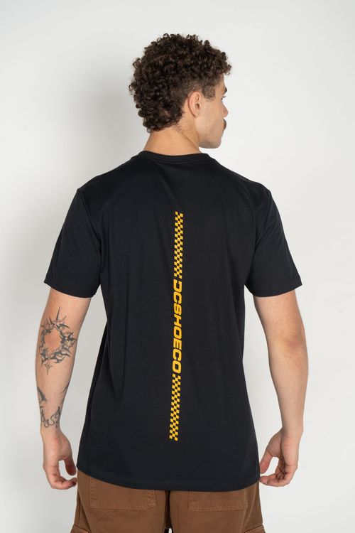 Camiseta DC Shoes M/C Backstripe Preto