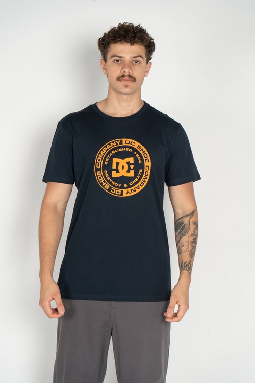 Camiseta DC Shoes M/C Dc Corpo Marinho