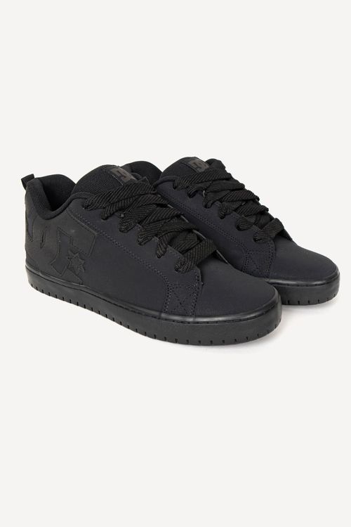 Tenis DC Shoes Dc Court Graffik Sd Black/Black/Black