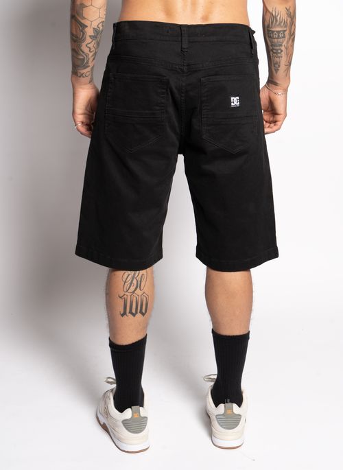 Bermuda DC Shoes Worker Skate Straight Preto