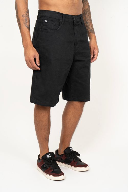 Bermuda DC Shoes Baggy Black Preto