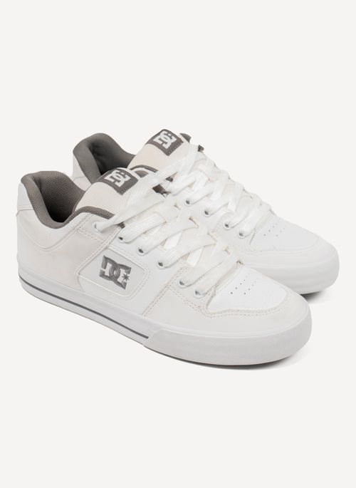 Tenis DC Shoes Dc Pure White/White/Grey
