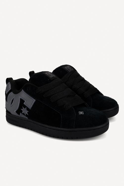 Tênis DC Shoes Dc Court Graffik Se Imp Black / Black / Grey
