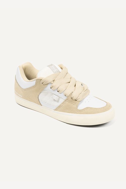 Tenis DC Shoes Dc Course Xl Caqui/White