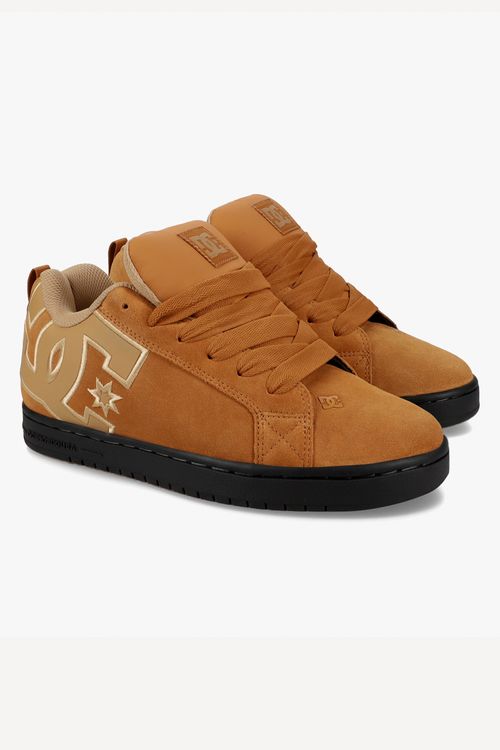 Tênis DC Shoes Dc Court Graffik Se Imp Brown/Gum