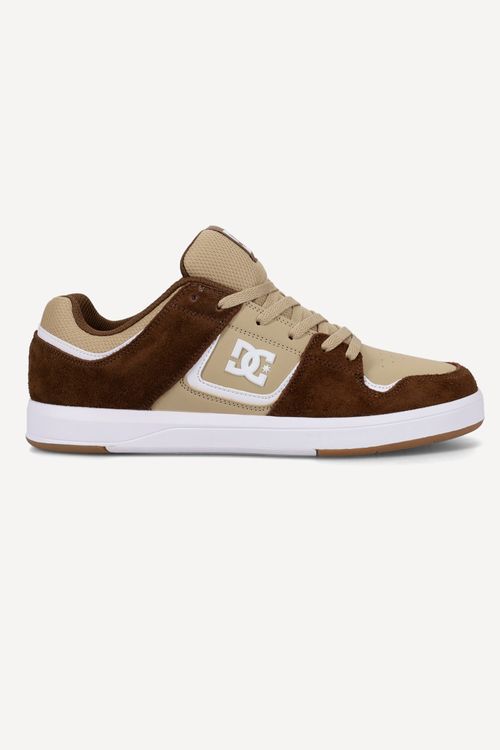 Tênis DC Shoes Cure Imp Brown/White