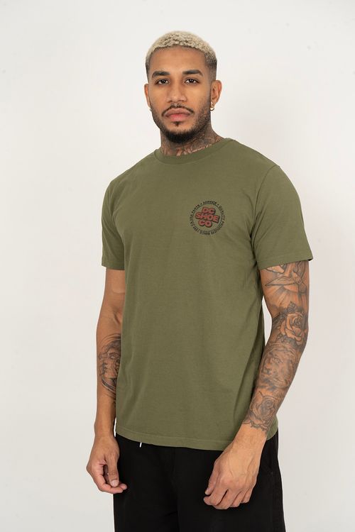 Camiseta DC Shoes M/C Work Circle Verde