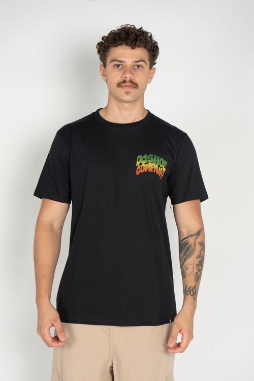 Camiseta DC Shoes M/C Hot Box Preto