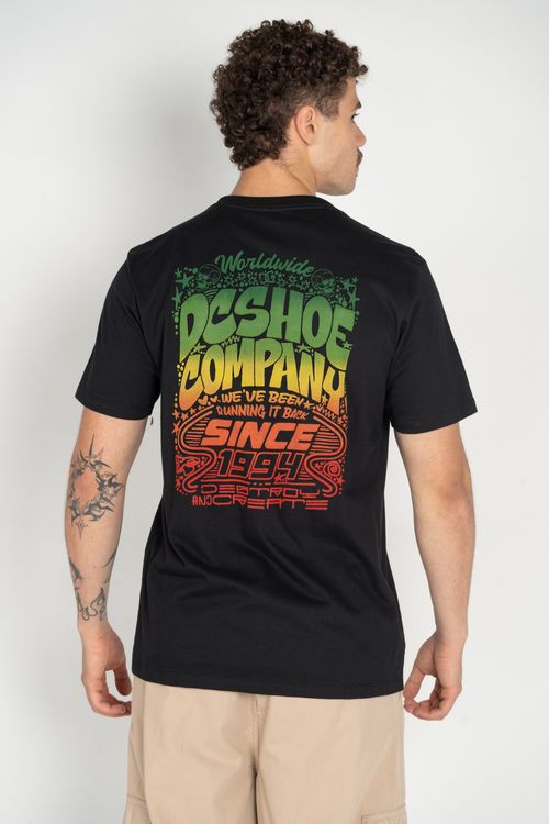 Camiseta DC Shoes M/C Hot Box Preto