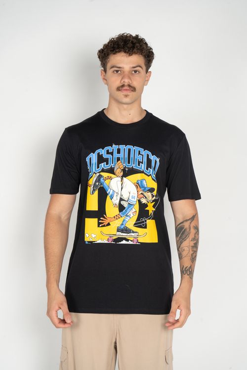 Camiseta DC Shoes M/C Perfect Throwing Preto